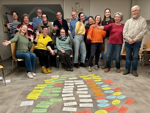 Gruppenfoto von der Hoffnungswerkstatt